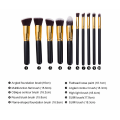 Professional Soft 10PCS Synthetic Powder Foundation Eyeshadow Brushes